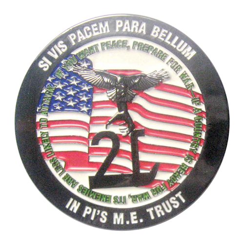 Northrop Grumman Aeronautics Systems Medusa Challenge Coin - View 2