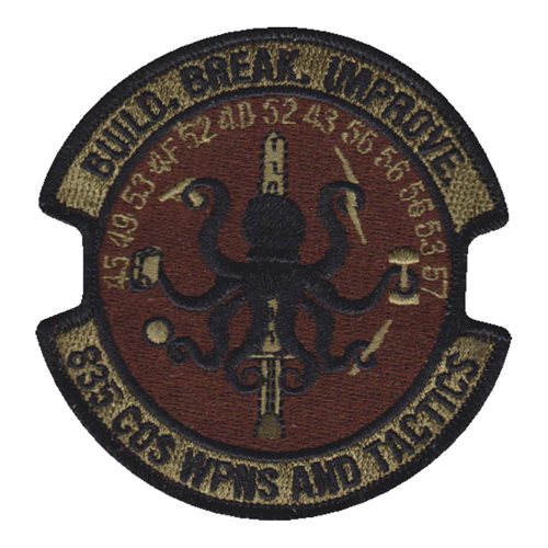 835 COS Weapons and Tactics OCP Patch