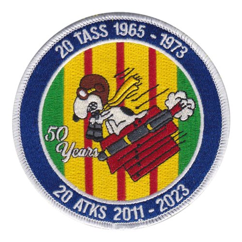 20 ATKS 50 Years Patch