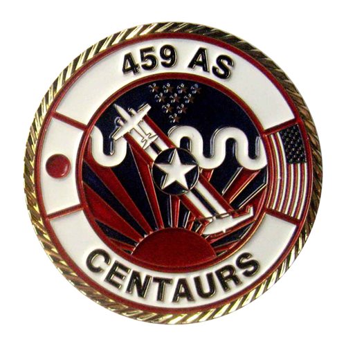 459 AS Centaurs Challenge Coin - View 2