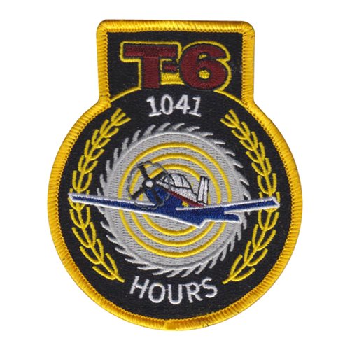41 FTS T-6 1041 Hours Patch