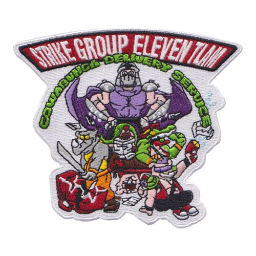 CCSG11 TLAM Shredder Patch Commander Carrier Strike Group Eleven Patches