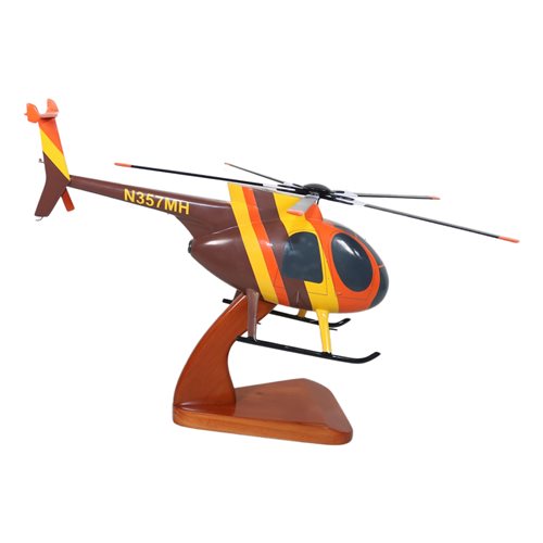 Hughes 500 Custom Helicopter Model - View 6
