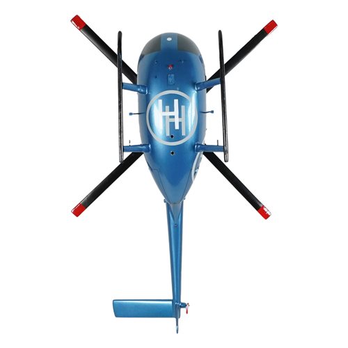 Hughes 500 Custom Helicopter Model - View 9