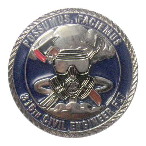 315 CEF Challenge Coin - View 2