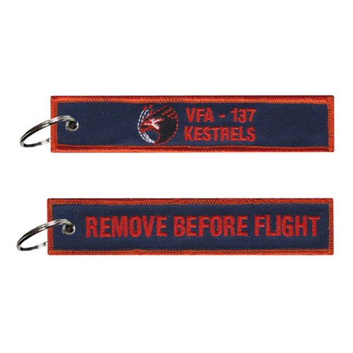 VFA-137 Kestrels Blue RBF Key Flag
