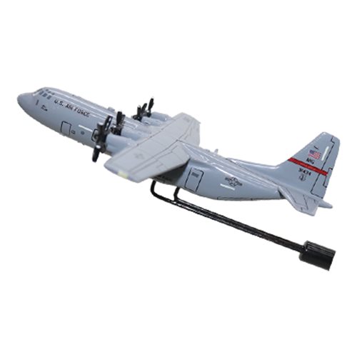 143 AS C-130J-30 Super Hercules Custom Airplane Model Briefing Sticks - View 2