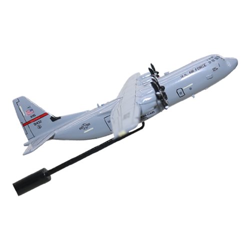 143 AS C-130J-30 Super Hercules Custom Airplane Model Briefing Sticks - View 3