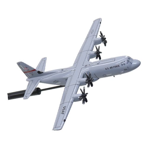 143 AS C-130J-30 Super Hercules Custom Airplane Model Briefing Sticks - View 4