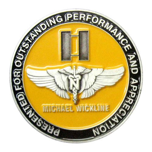 911 AES Command Challenge Coin