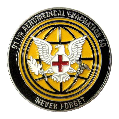 911 AES Command Challenge Coin - View 2