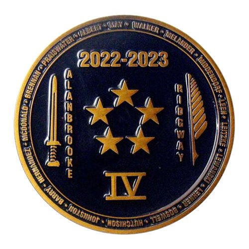 SECDEF Strategic Thinkers Program 2022-2023 Challenge Coin - View 2