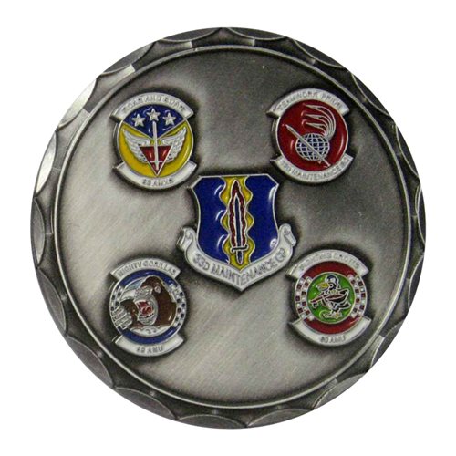 33 MXG MPOY Koozie Challenge Coin - View 2