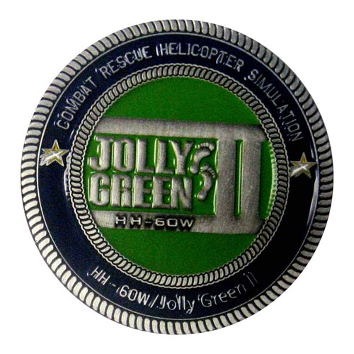 Flight Safety International Jolly Green Challenge Coin - View 2