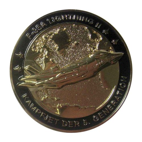 Swiss F-35 CH Challenge Coin - View 2