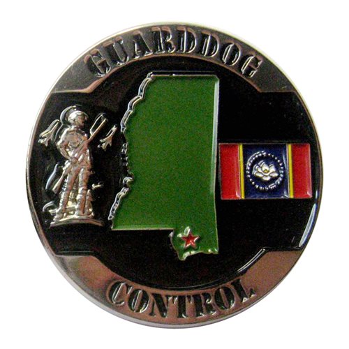 255 ACS Guarddog Control Challenge Coin - View 2