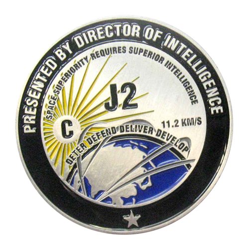 USSPACECOM Director Of Intelligence Challenge Coin