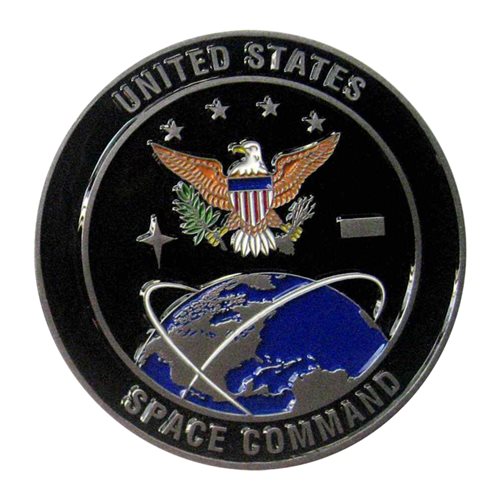 USSPACECOM Director Of Intelligence Challenge Coin - View 2