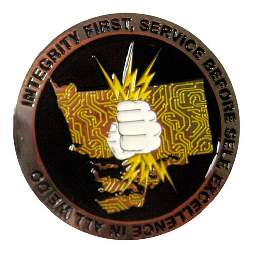 143 CF Commander Challenge Coin - View 2