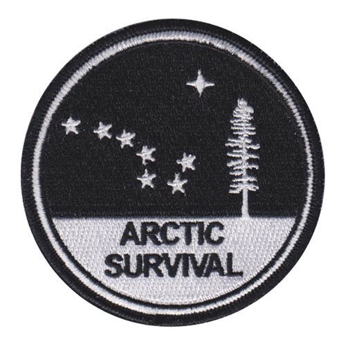 66 TRS Det 1 Arctic Survival Round Patch 