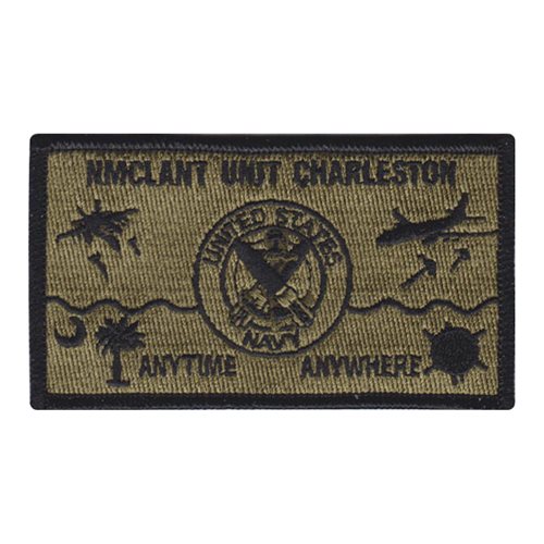US Navy  NMCLANT Unit Charleston NWU Type III Patch