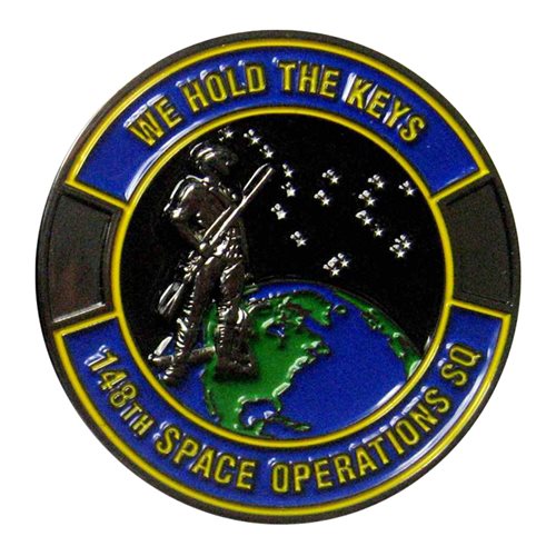 148 SOPS We Hold the Keys Challenge Coin - View 2