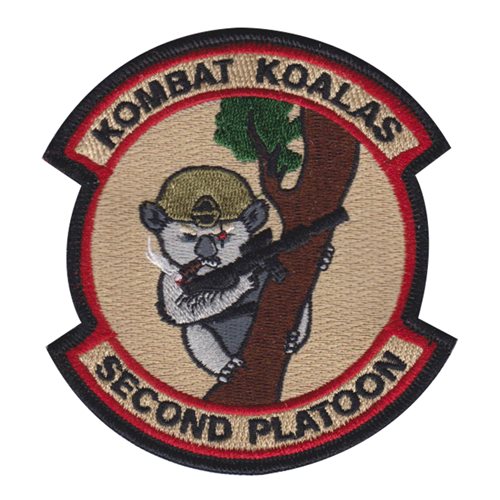 2nd Cavalry Regiment Second Platoon Kombat Koala Patch