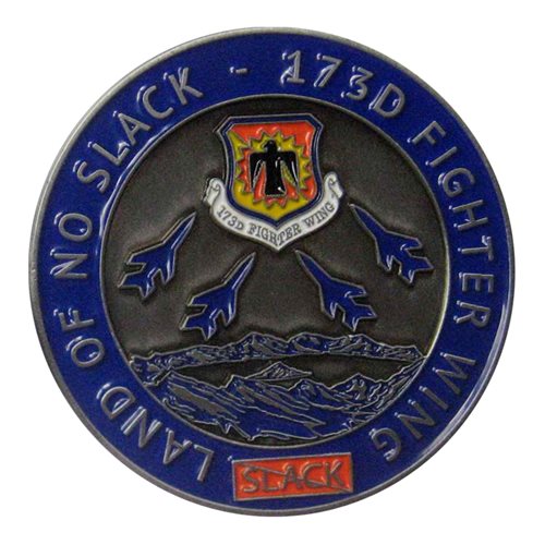173 FW Kingsley Field Challenge Coin - View 2