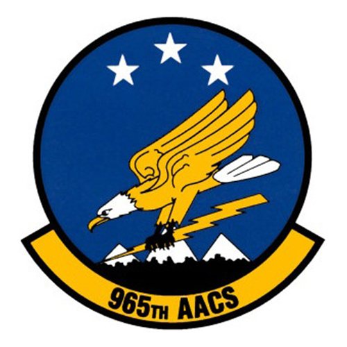965 AACS E-3 Custom Airplane Briefing Stick