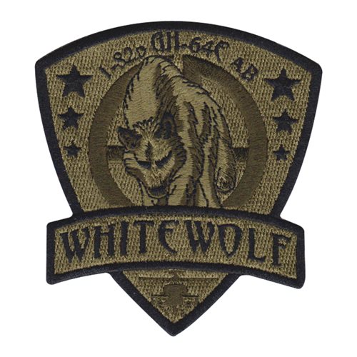 B Co 1-82 AB White Wolf OCP Patch