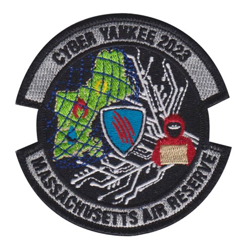 439 CS Cyber Yankee 2023 Patch 439th Communications Squadron Patches