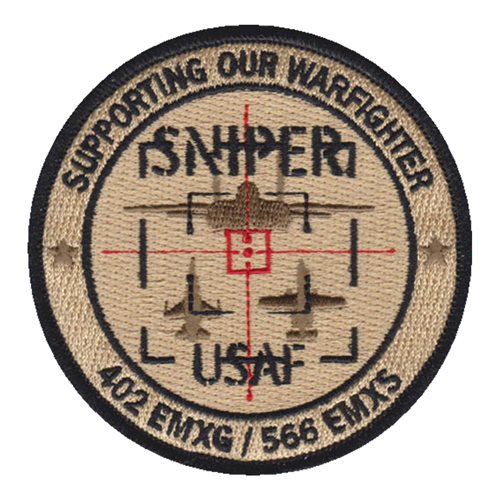 566 EMXS Supporting Our Warfighter Patch