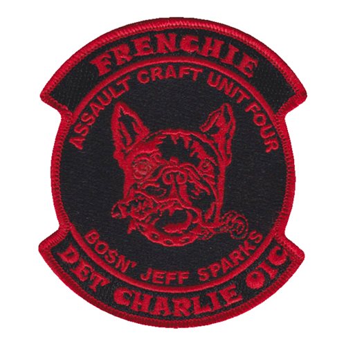 ACU-4 Frenchie Red  Patch