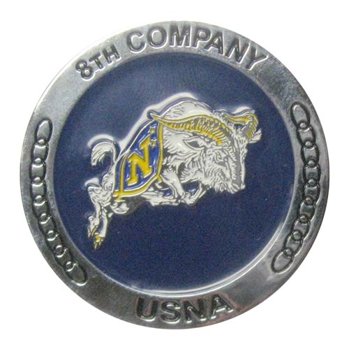 USNA 8th Company Balls Deep Challenge Coin
