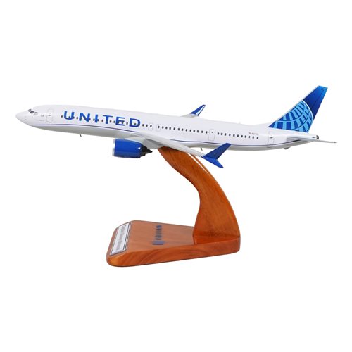 United Airlines Boeing 737 Max 10 Custom Aircraft Model - View 2