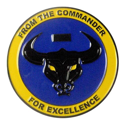 166 CES Commander Challenge Coin - View 2