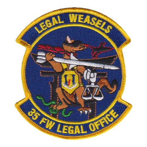 35 FW Legal Office Patch
