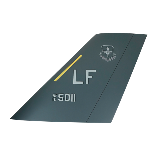 63 FS F-35 Airplane Tail Flash  - View 2