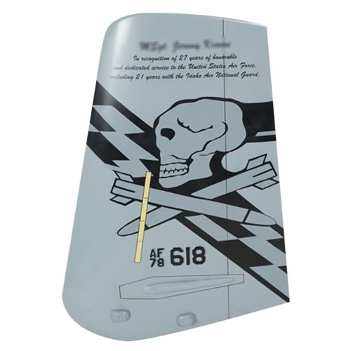 190 FS A-10 Airplane Tail Flash - View 6