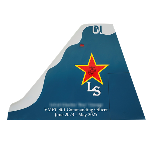 VMFT-401 F-5 Airplane Tail Flash - View 3