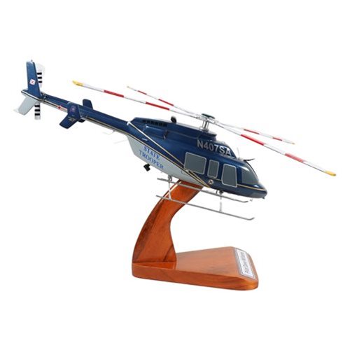Bell 407 Helicopter Model - View 6