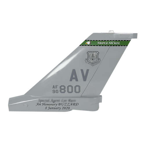555 FS F-16C Fighting Falcon Tail Flash - View 3