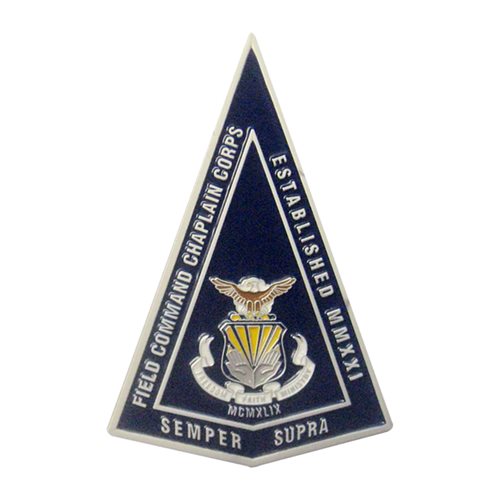 HQ Space Systems Command Challenge Coin - View 2