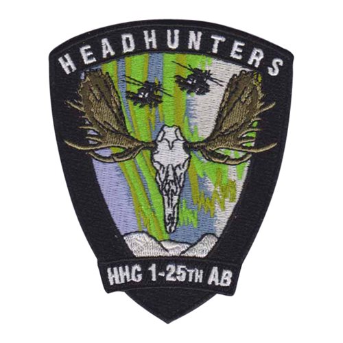 HHC 1-25 AB Headhunters Patch