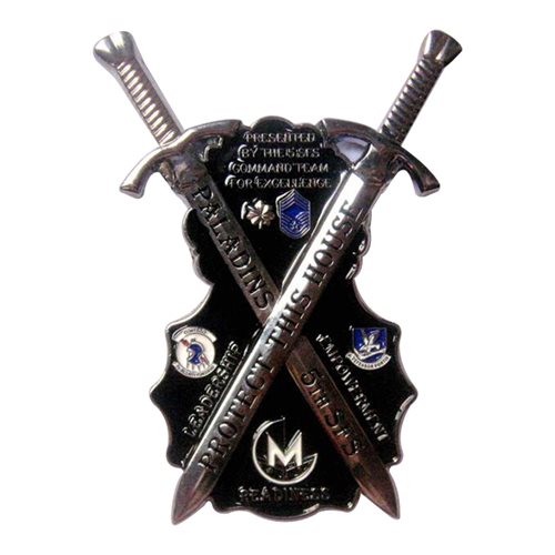 5 SFS Paladins Command Challenge Coin - View 2