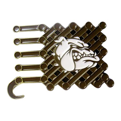 325 LRS Air Transportation Bottle Opener Challenge Coin - View 2