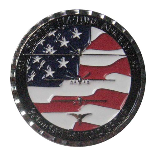 726 OG Fortes Fortuna Challenge Coin - View 2