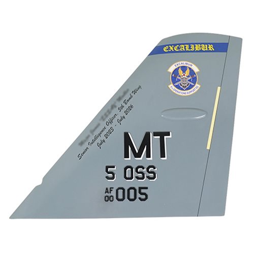 5 BW B-52H Stratofortress Custom Airplane Tail Flash - View 2