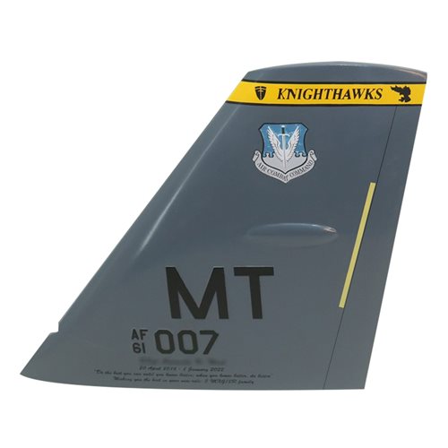 69 BS B-52H Stratofortress Custom Airplane Tail Flash - View 3