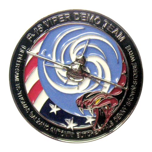 F-16 Viper Demo Team 2023 Challenge Coin